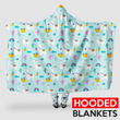 Lovely Llama- Hooded Blanket