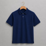 Men’s Polo Clothing T-shirt Soft Fabric Simple Look T-shirt For Men - Blue