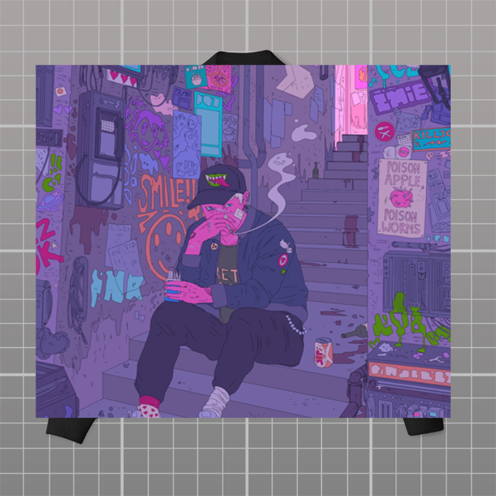 All Over Bomber Jacket - zakeke-design