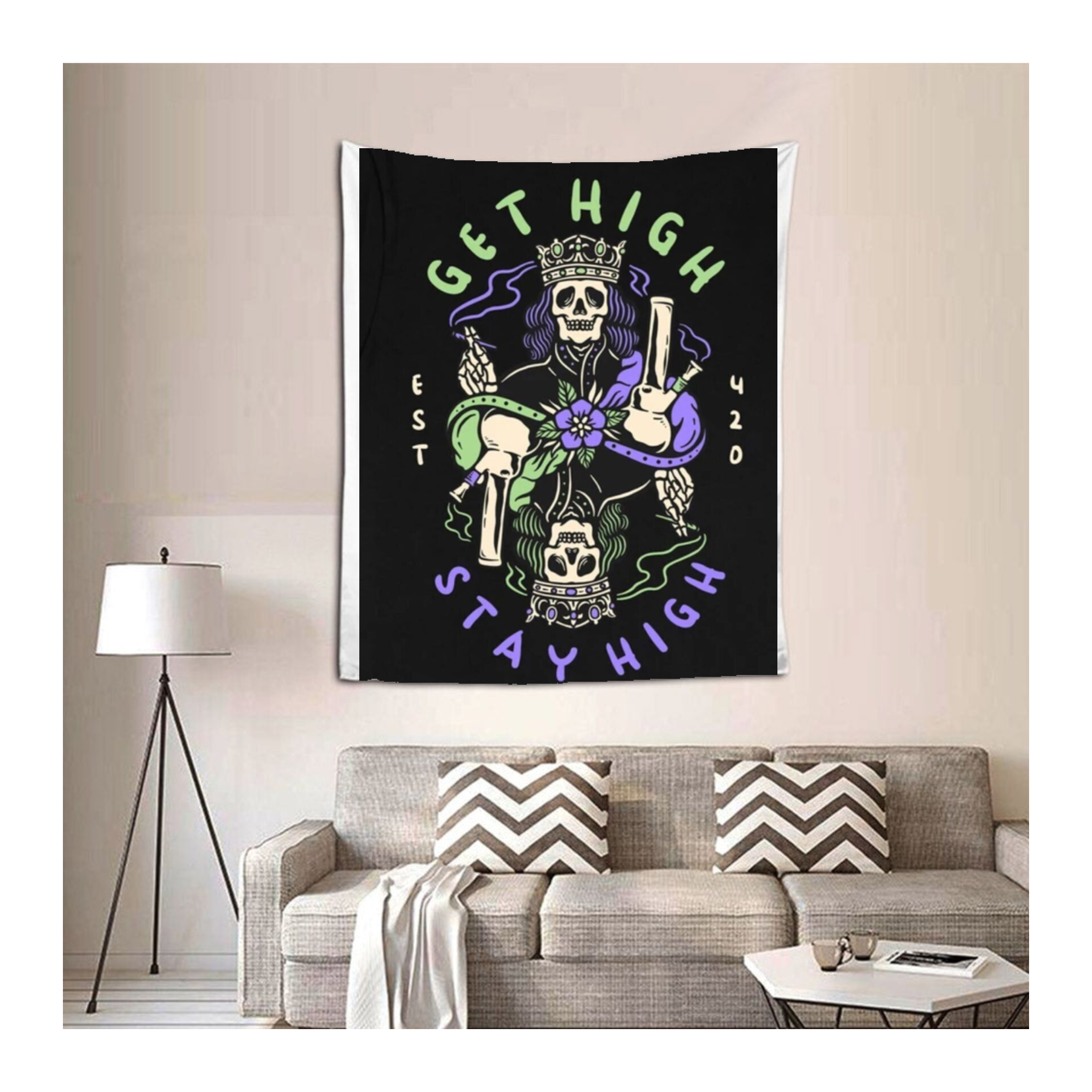 Customized Tapestry (Portrait) - Dexpel.com - Custom Print Shop