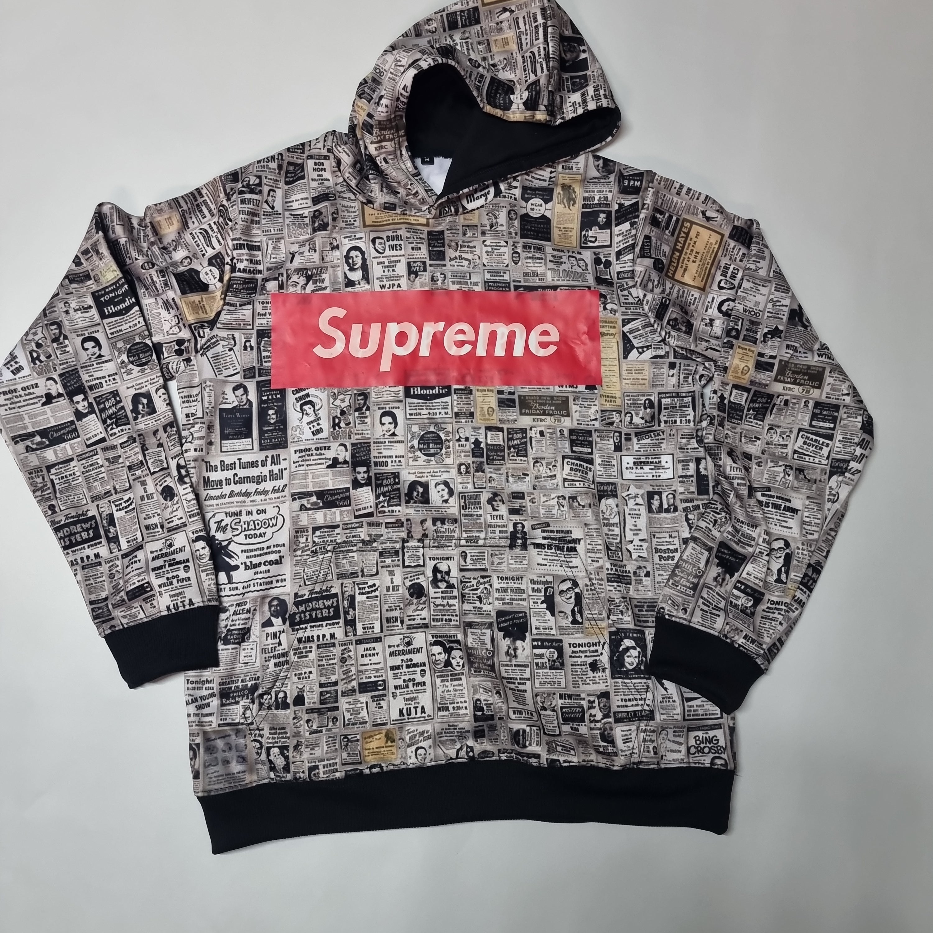 Supreme All over printed hoodie