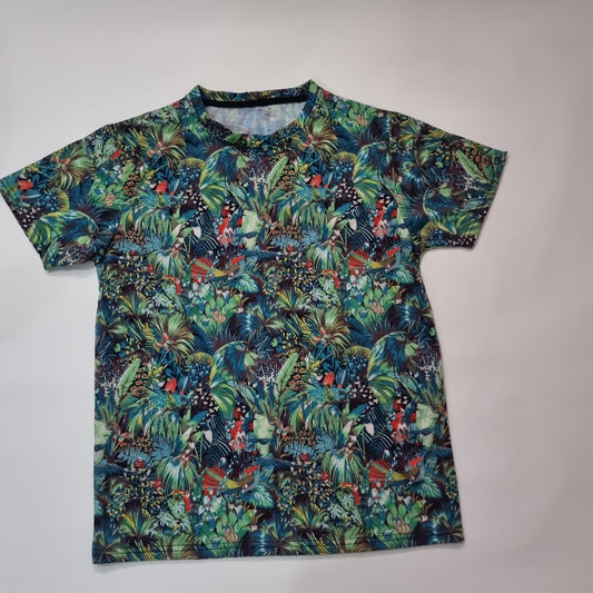 Jungle all over printed tee