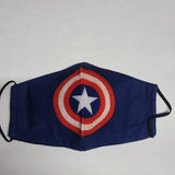 Captain america shield mask