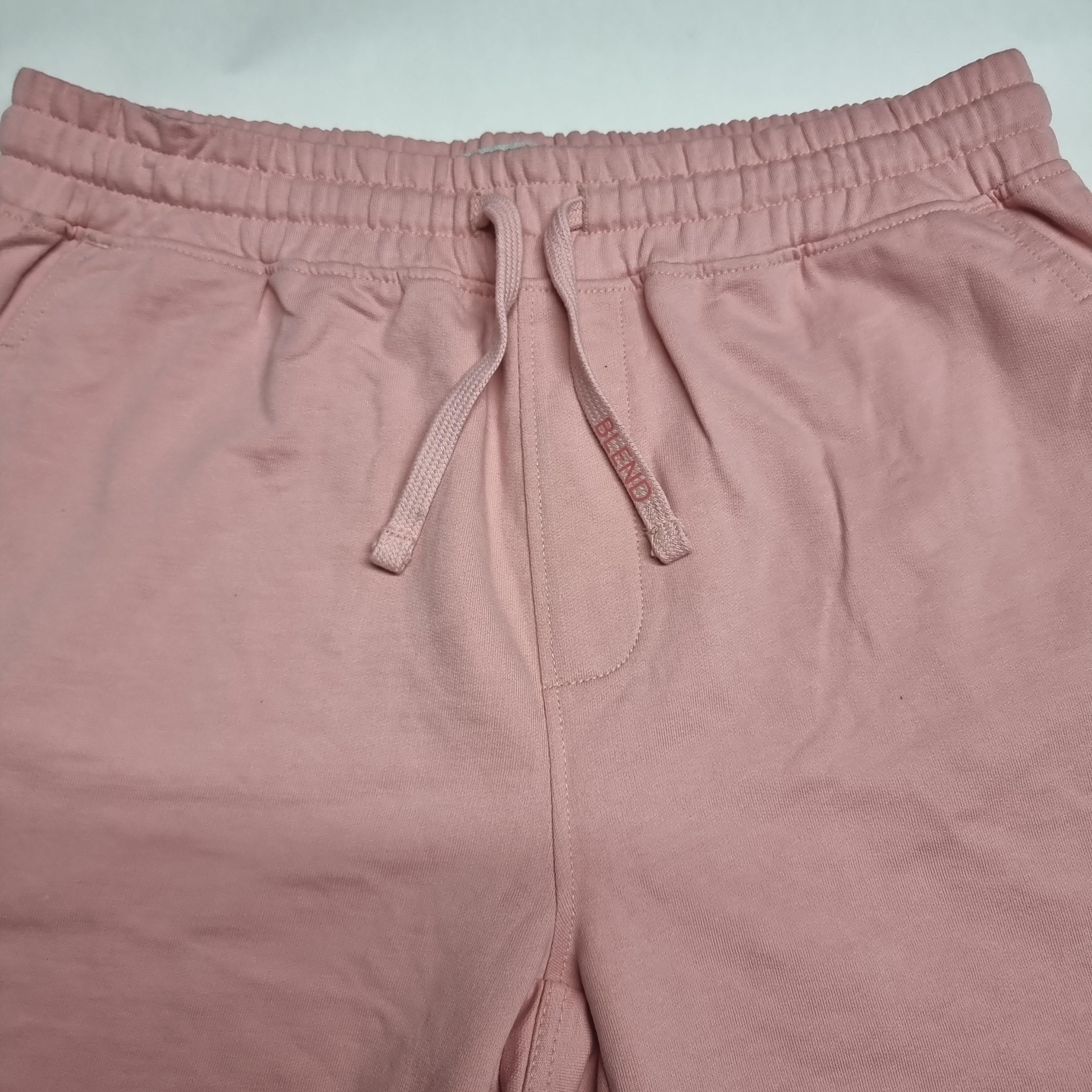 Pink Cotton Blend shorts