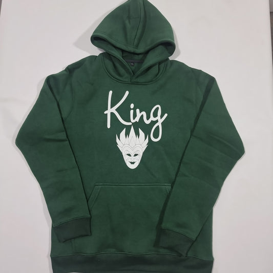 King green hoodie