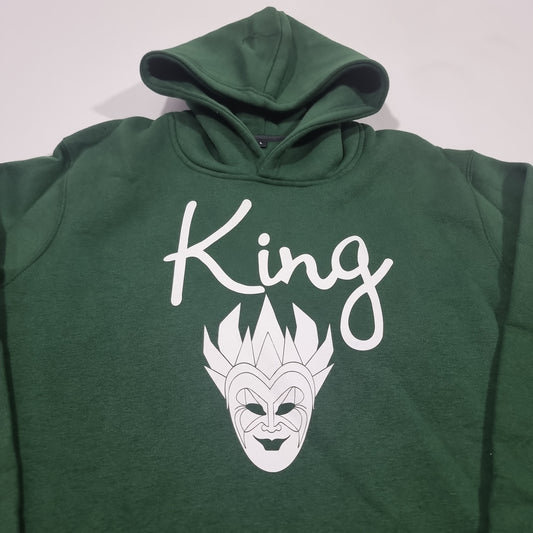 King green hoodie