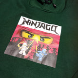 Ninja Green Hoddie Non Zipper