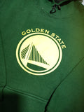 Golden State Green Hoddie Non Zipper