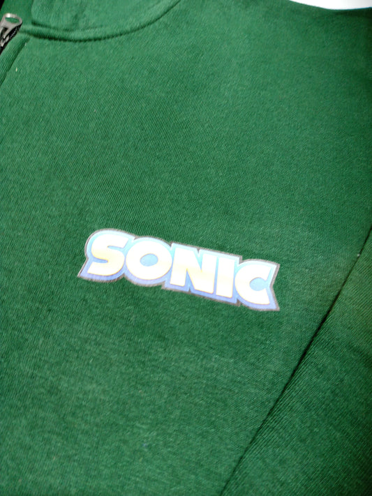 Sonic Green Hoddie Zipper