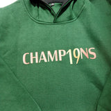 Champions Green Hoddie Non Zipper