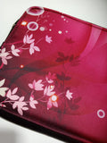 Pink Flowers Pattern Laptop Sleeve