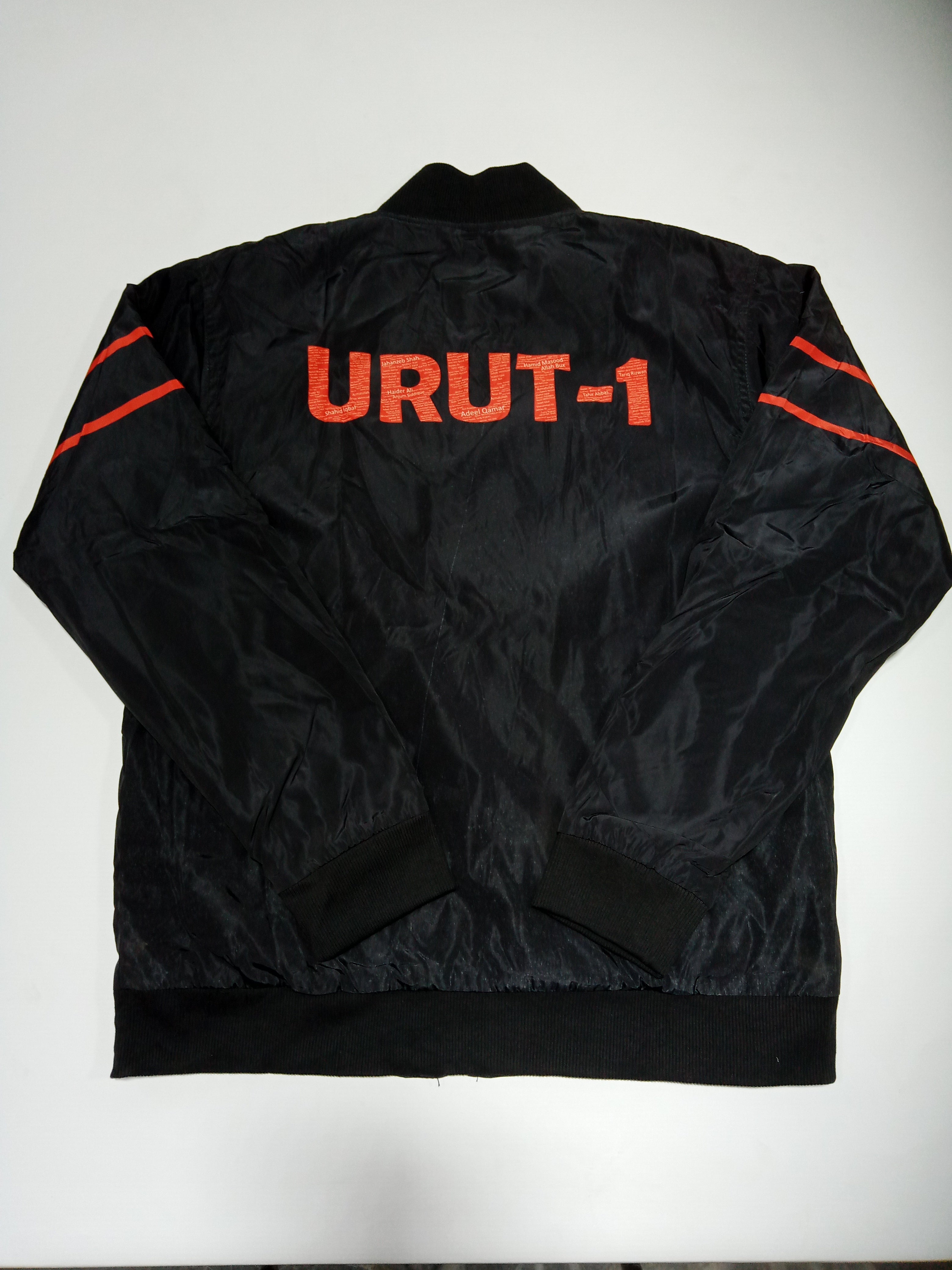 Urut-1 RED  All over bomber jacket