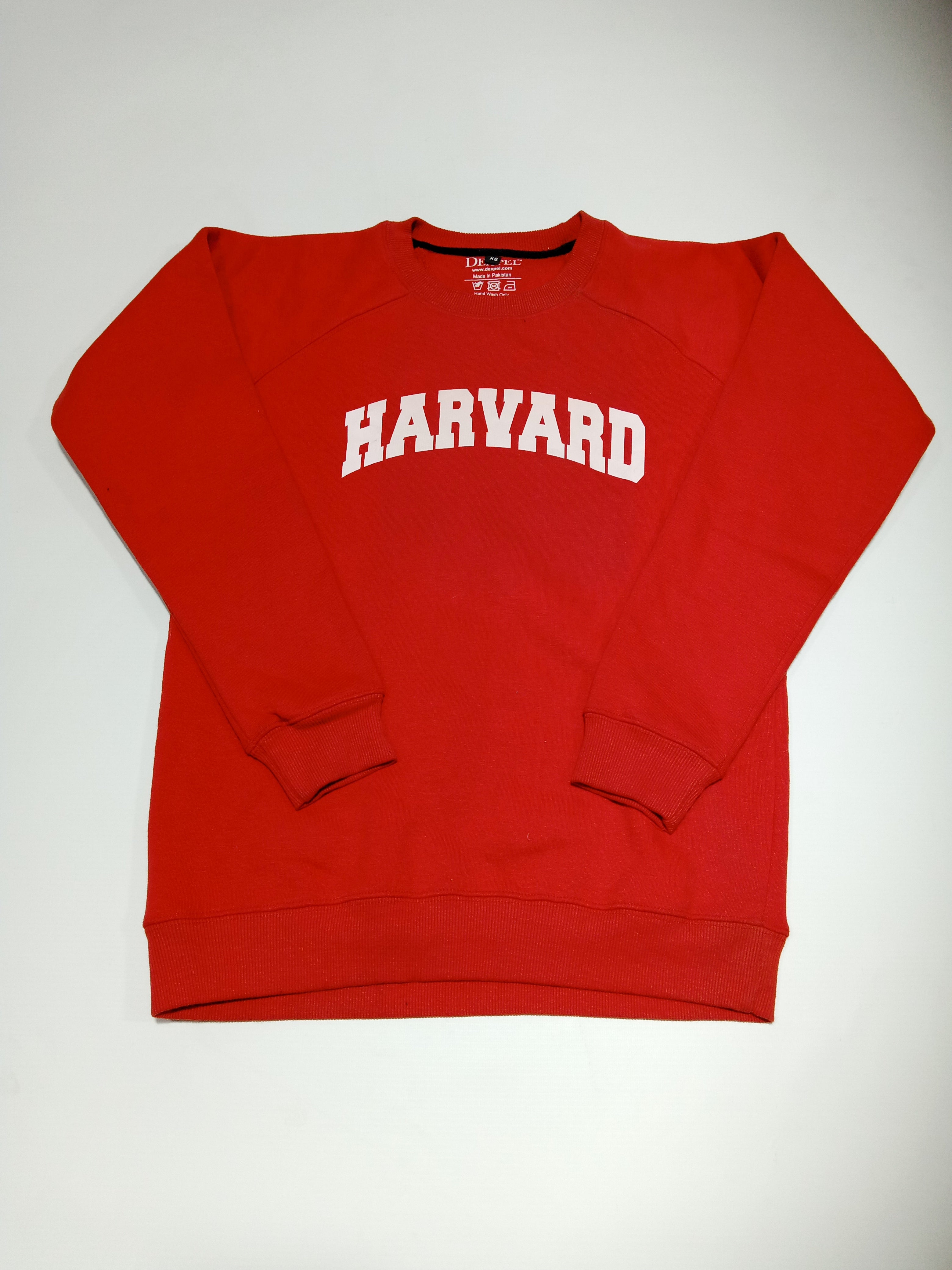 Harvard Red Graphic Printed Sweat shirt