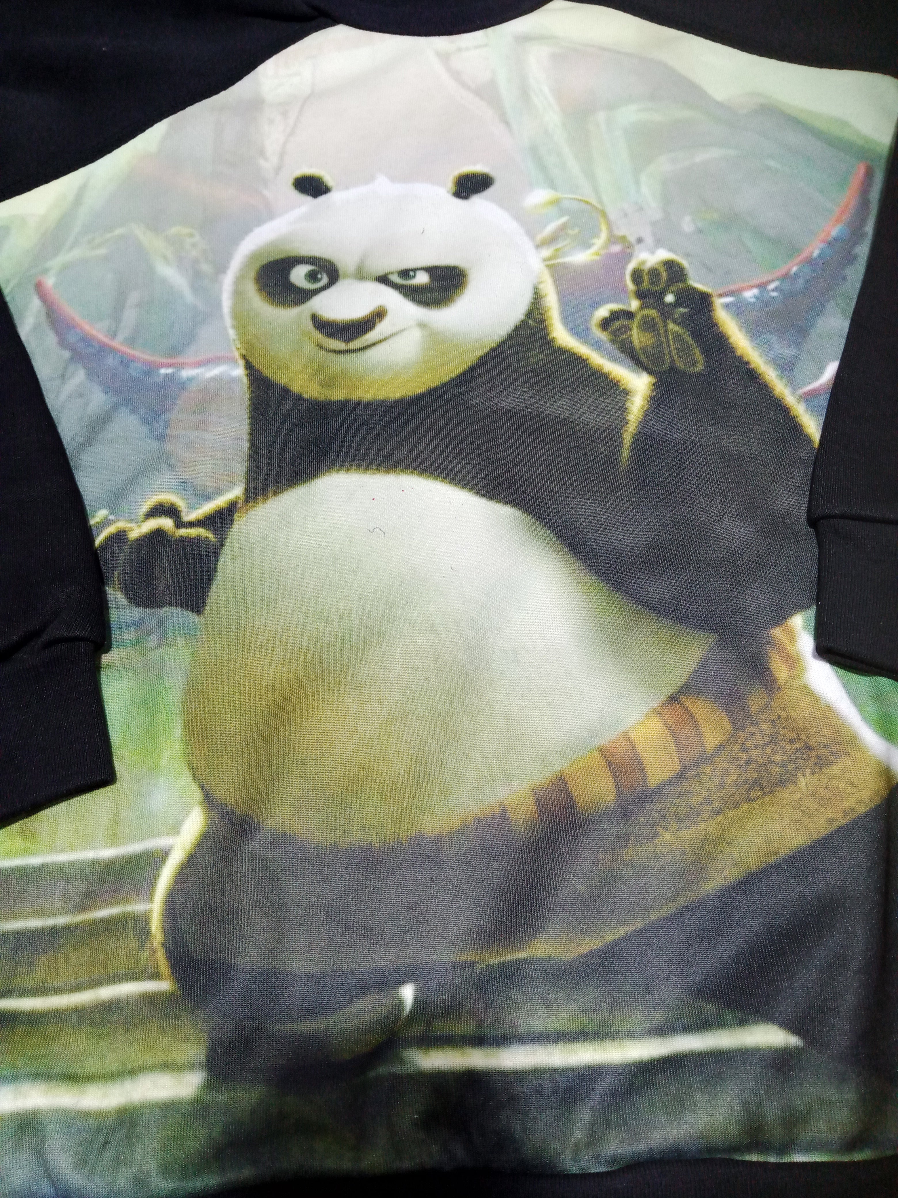 Kung Fu panda Front digital sweat shirt