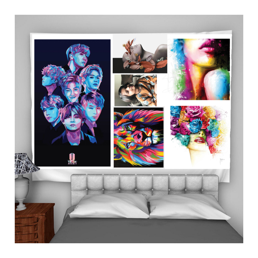 Customized Tapestry (Landscape) - Dexpel.com - Custom Print Shop
