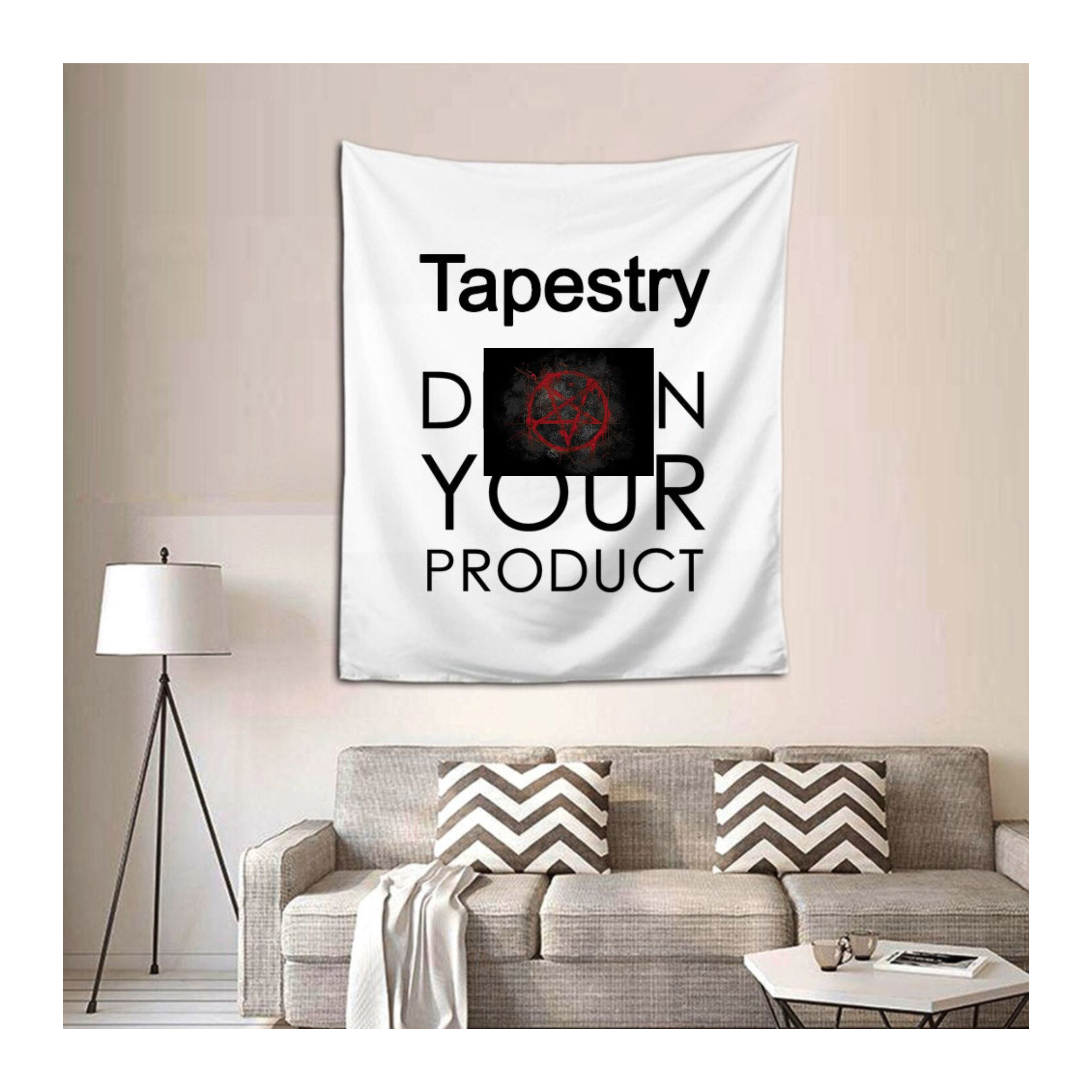 Customized Tapestry (Portrait) - Dexpel.com - Custom Print Shop